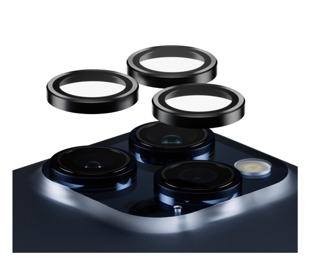 PanzerGlass Hoops (soczewki na obiektyw) do iPhone 15 Pro / 15 Pro Max - 1178557 - zdjęcie 2